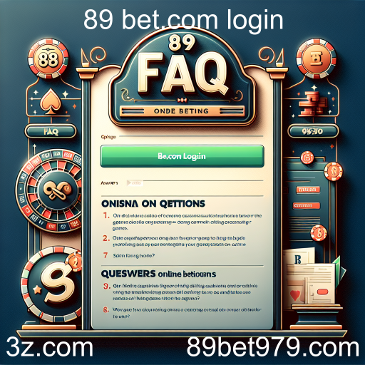 Explorando a Categoria FAQ em 89bet.com